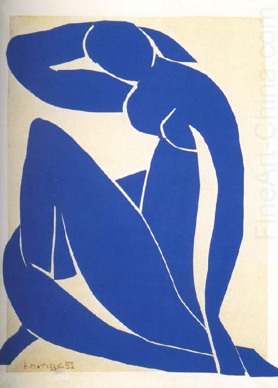 Blue nude, Henri Matisse